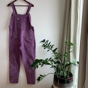 Lucy and Yak Organic Cotton Corduroy “Original Dungaree” in Grape